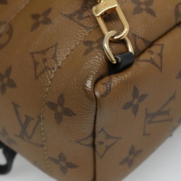 LOUIS VUITTON Monogram Reverse Palm Springs Mini Backpack M42411 LV Auth 112894 - Picture 5 of 16